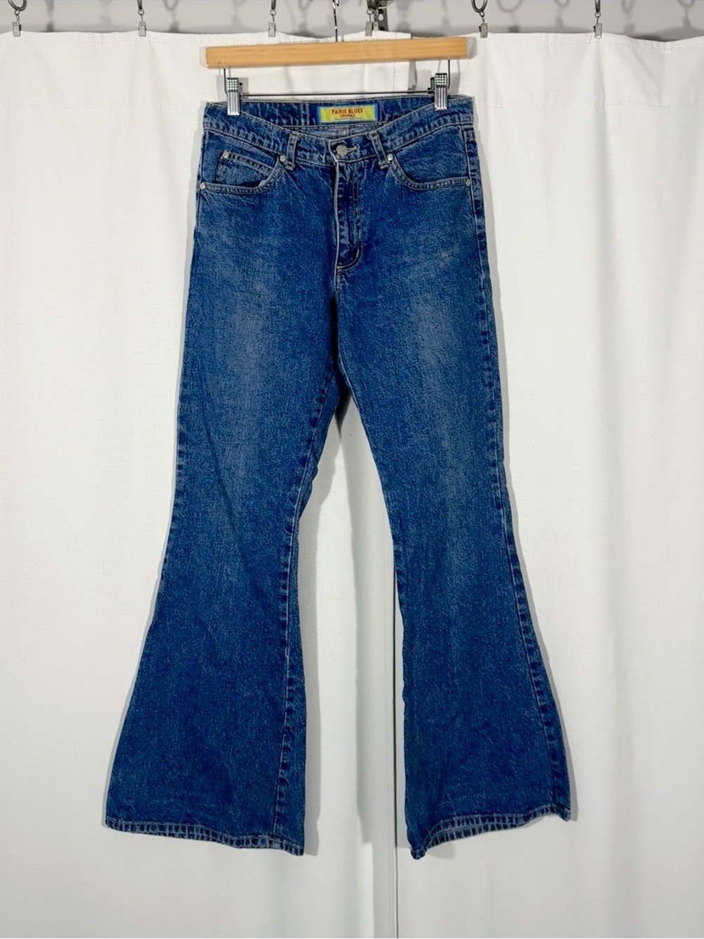 Vintage Paris Blue Flare Jeans